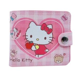 NWT! Hello Kitty Pink Bifold Wallet